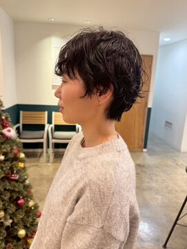 ヘアーブレイス(hair brace) 千葉駅/着物ヘア/大人ガーリー/ダークアッシュ/似合わせカット