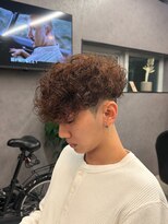 リッチブランドアンドコー(Rich Brand&Co)&nbsp;スパイキーショート　フェード　スペインカール　ルーズパーマ