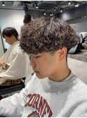 【櫻田】波巻きプードル　波巻きパーマ　メンズパーマ