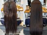 ◎平日限定【ダメージレスで艶髪に】カット+メテオ酸性ストレート¥24300