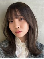 ロンドルーチェ 心斎橋(Lond luce)&nbsp;ダークパープル×ナチュラルショート［髪質改善/縮毛矯正］