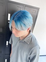 ルミナホワイト(Lumina White)&nbsp;アクアブルー×ルーツカラー