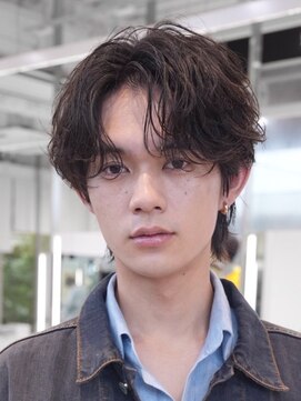 バイフィフス 原宿/表参道(by fifth) 原宿フェザーパーマ毛流れセンターパートウルフフェザーショート