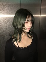 シピレアノバイブレス(shipi. le'ano by brace)&nbsp;グリーンカラー/ウルフカット