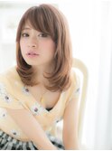 《隠しカール》…で癒し系♪ミディa