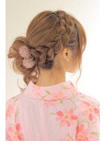 ShellBearヘアアレンジ☆振袖/袴/着物/銀座/東銀座/ヘアセット