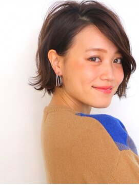 エディット トウキョウ(e.dit tokyo) 外はねショートボブ　　MILK/MURIEL  ACOスタイル