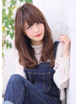 ヘアーズ ベリー 四条畷店(hairs BERRY)&nbsp;ラフウェーブロング_簡単アレンジ無造作カール