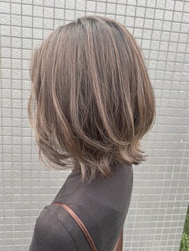 ブルーバイブレーション BlueVibration キャラメルブラウンハイライト