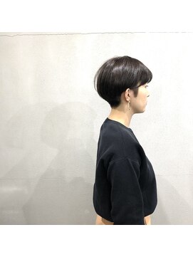 エヌ(N) N/92co. 刈り上げマッシュショート