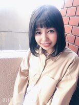 トゥーリ 筑紫野店(tuuli)&nbsp;個室美容室tuuli☆ ナチュラル縮毛矯正　艶ミディアムボブ☆