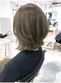 【Owll】大人かわいいレイヤースタイル 外ハネ小顔バング