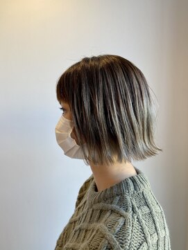 サジアーツバグス あごラインのミニボブ☆