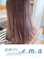 エマヘアデザイン(e.m.a Hair design) コーラルベージュ