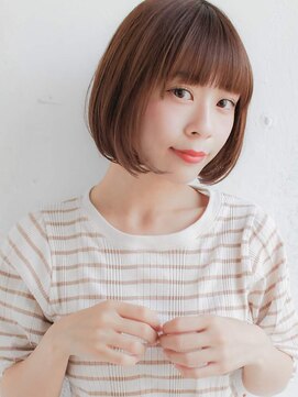 ルティア(Lutia) ココアブラウン　似合わせカット