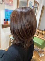 ブランボーテ(BLANC beaute)&nbsp;艶レイヤーセミロング