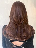 アイティー バイ アルバム 浦和店(IT by ALBUM) レッドブラウンレイヤーカット_外ハネボブ_ba377112