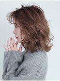 【UNIX港北】垢抜けバレイヤージュロブ#ニュアンスパーマ