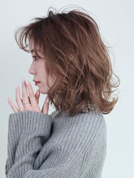 ユニックス モザイクモール港北店(UNIX) 【UNIX港北】垢抜けバレイヤージュロブ#ニュアンスパーマ