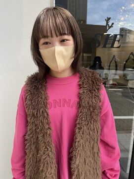 シイ(SIE) ブラウンベージュボブ