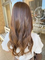 トリニティ(trinity)&nbsp;ナチュラル・艶感・大人・艶髪・ブラウン[豊見城・糸満・南風原]