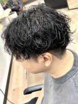 ウェイビーエフティフィフス 横浜西口(WAVEY ft.fifth) スペインカールツイストパーマフェードツーブロックメンズパーマ