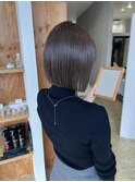 透明感たっぷりグレージュカラー