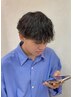 【川瀬新規指名限定】メンズカット+波巻きorツイストパーマ　¥11000