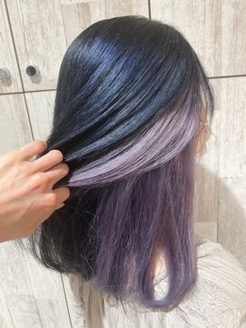 プログレス 仙台駅東口店(PROGRESS) インナーカラー ラベンダーグレージュ