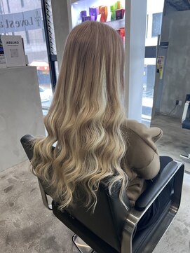 ラブスタシー 小倉店 #シールエクステ#ハイライト