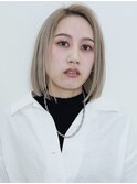 ハイトーンカラーボブスタイル♪