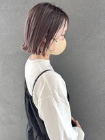 イロプラス 南田宮店(iro+) 【nobuyo】bob × lavender beige