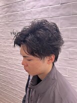スタイリング簡単パーマ