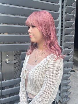 ホワイト 梅田(white) #ピンクカラー