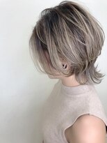 エヌプラス(N+)&nbsp;ホワイトグレージュミニウルフチェリーブラウンデジタルパーマ