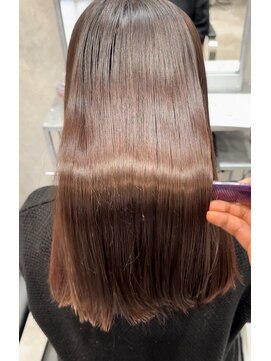 ソヨン 本厚木店(SOYON) 艶髪/ボルドーカラー/顔まわりカット/本厚木