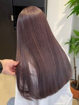 ロイス 神宮前(ROIS)&nbsp;ケアブリーチ/ミルクティーベージュ/髪質改善トリートメント/