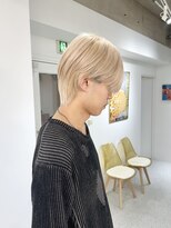 メンズペレ 渋谷(MEN'S PELE)&nbsp;ニュアンスパーマ/韓国マッシュ/スパイキーショート/渋谷