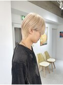 ニュアンスパーマ/韓国マッシュ/スパイキーショート/渋谷