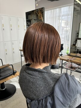 テラス トヨタ(Telasu Toyota) 20代30代40代50代◎大人かわいい短め切りっぱなしショートボブ