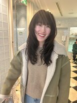 ラパンセヴェール(LA PENSEE VERT)&nbsp;顔まわりレイヤー、パーマ