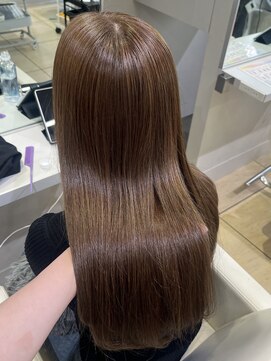 ユーフォリア 新宿店(Euphoria) 赤み消し/オリーブベージュ/美髪カラー