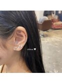 silver／ribbon