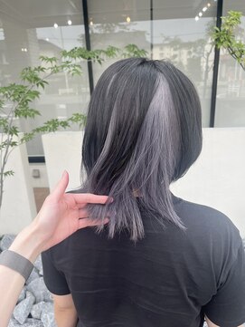 リコリス(licoris) インナーカラーグレー