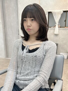 シエテ 津田沼(Siete) くびれヘア/アプリコットオレンジ/夏のヘアアレンジ/津田沼