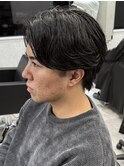 メンズセンターパーマパーマニュアンスパーマフェザーパーマ