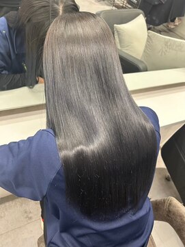 キング 心斎橋店(K!ng) 縮毛矯正髪質改善レイヤーカットトリートメント心斎橋美容室