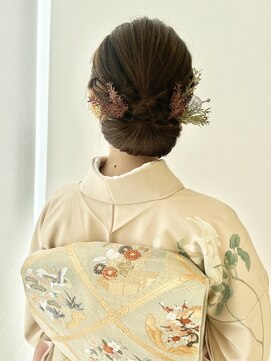 【ヘアセット】和装シニョン