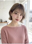 rileyやわらかニュアンスボブ