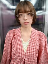 キジ(KIJI)&nbsp;レイヤーボブ/ボブレイヤー/ボブ/グレージュ/透明感カラー